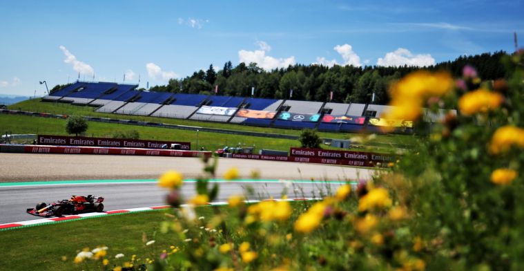Zo laat zal Verstappen vertrekken vanaf P2 tijdens de GP van Steiermark