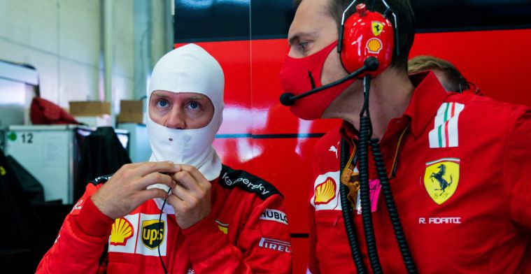 Vettel: We kregen de banden gewoon niet aan de praat