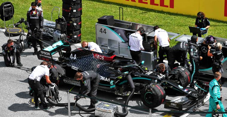 Mercedes tast in het duister met gearbox: Niet 100% zeker wat de oorzaak was
