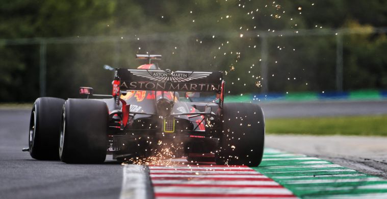 Red Bull Racing heeft hele nacht doorgewerkt aan auto van Verstappen