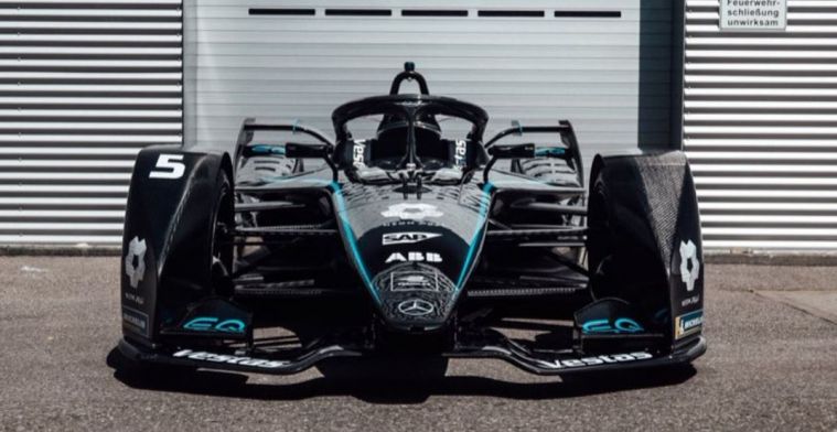 Mercedes trekt idee van zwarte livery door: Ook Formule E team in het zwart gehuld