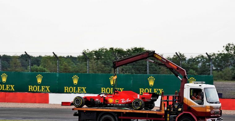 Vettel zaterdag mogelijk met nieuwe motor na problemen in VT2