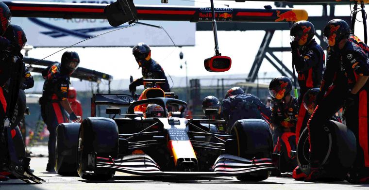 Red Bull scoort er vijf op een rij; opnieuw snelste pitstop op Silverstone