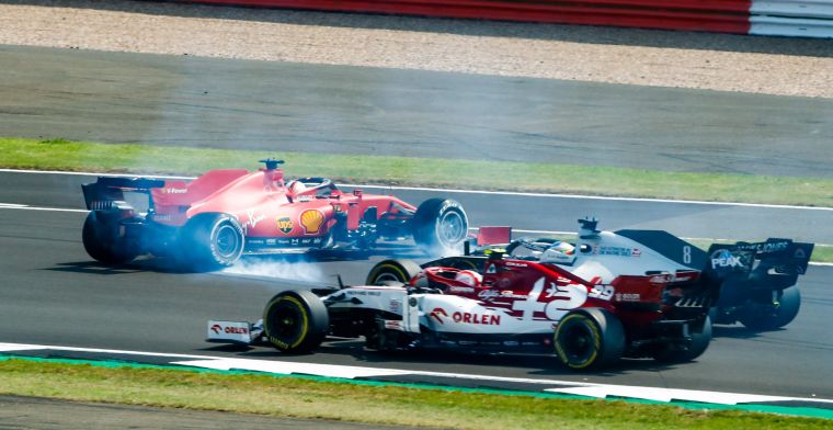 Vettel onder vuur: ''Ferrari kan ook vragen wie nou echt de race heeft verpest''