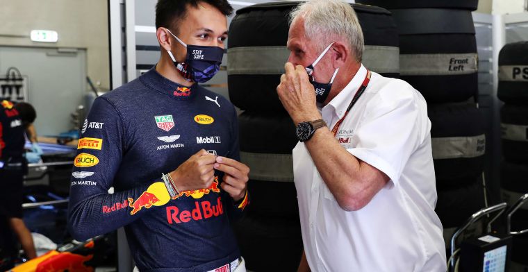 Albon maakt indruk op Red Bull: ''Ik ben echt onder de indruk van zijn racecraft''