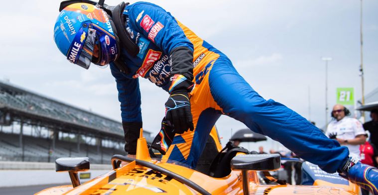 Geen snelle Indy 500 terugkeer voor Alonso: ''Dan zou ik de kwalificatie missen''