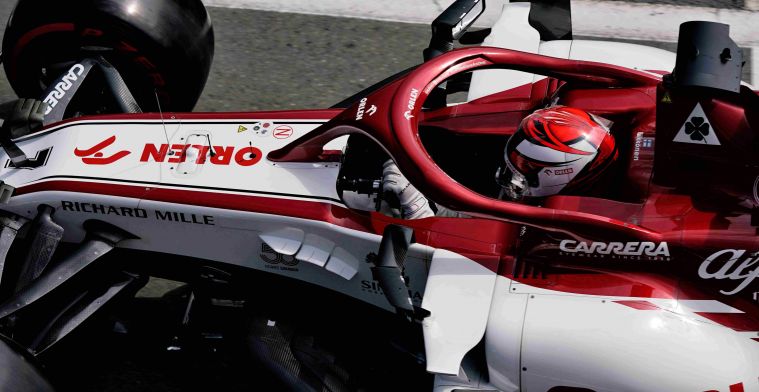 Werknemers Alfa Romeo moeten in isolatie in Zwitserland na afloop van Spaanse GP