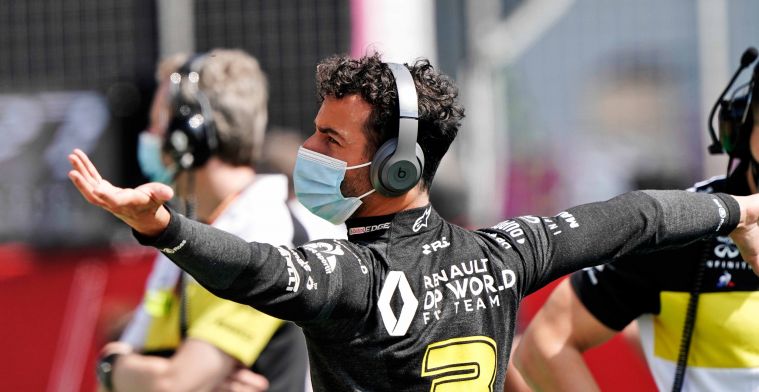 Ricciardo wil naar het podium: Dan krijgt Abiteboul een tatoeage!