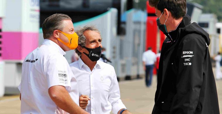 Mercedes niet boos op McLaren inzake Racing Point-zaak: Geen kwaad bloed gezet