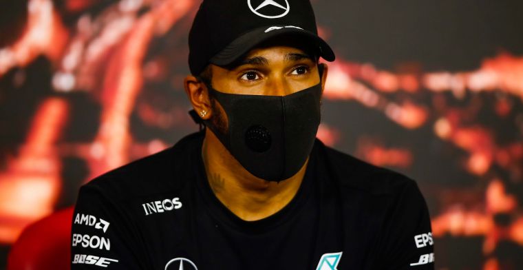 Hamilton vergeleken met Senna: ''Ik voelde mij een paard met oogkleppen op''