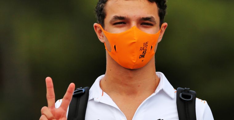 Norris geniet van Oranje fans: ''Diep van binnen zijn ze fan van McLaren''