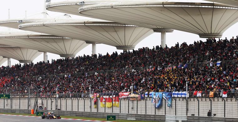 OFFICIEEL: Grand Prix van China niet op de Formule 1-kalender in 2020
