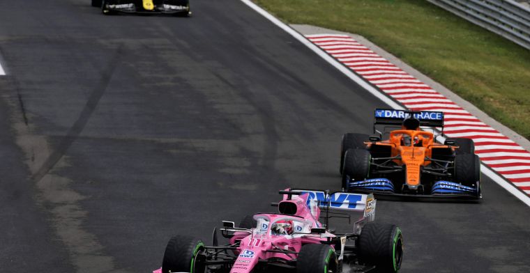 McLaren zet jacht in op P3: 'Racing Point heeft maar één update in 2020'