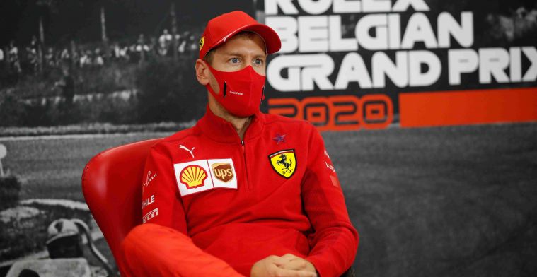 Vettel: Je kan de vraag van de laatste persconferentie gewoon kopiëren