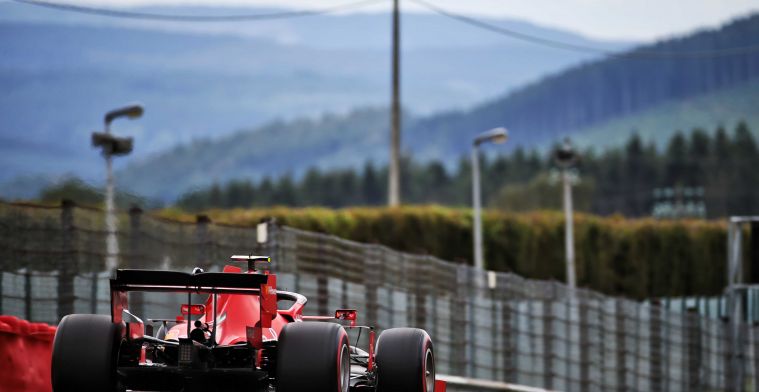 Ferrari verliest seconde ten opzichte van 2019, Red Bull wint anderhalve seconde