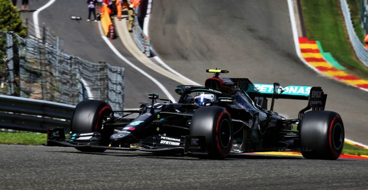 Bottas verbaast zich elk jaar weer over de snelheid op Spa-Francorchamps