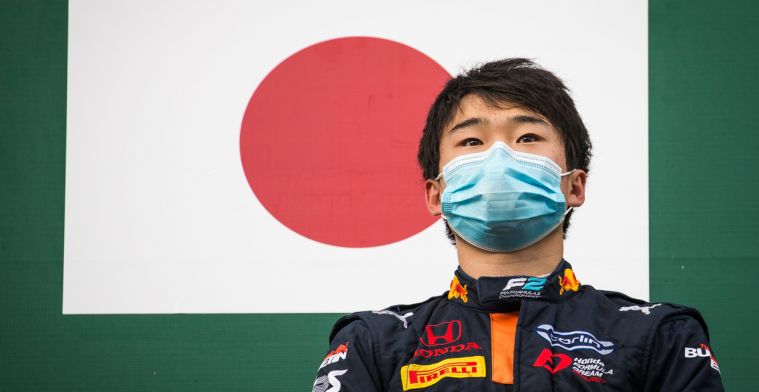 Red Bull junior Tsunoda wint opnieuw Formule 2 race