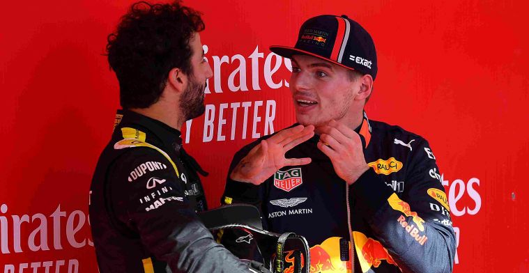 Ricciardo hoopt Verstappen af te troeven: Misschien kunnen we voor Max eindigen