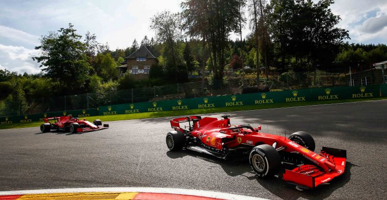 Waarom kiest Ferrari er niet voor om 2019 onderdelen te gebruiken op de SF1000?