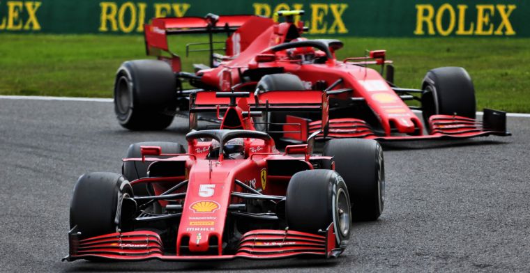 Sainz wijst op problemen van Ferrari: ''Moeten stap zetten met de motor''