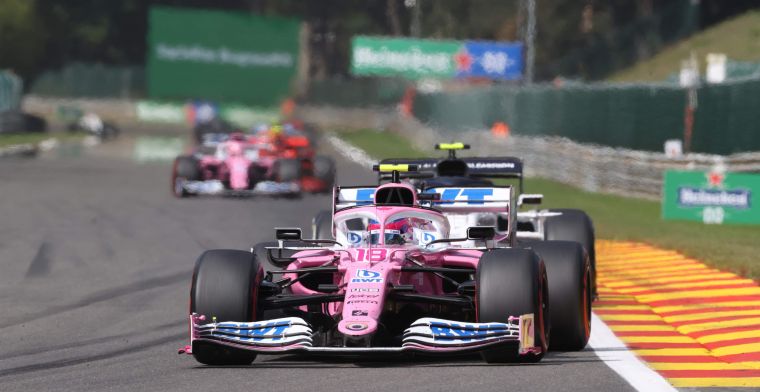 Gerucht: 'Racing Point reed op Spa-Francorchamps al zonder de Party Mode'