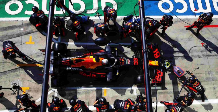 Red Bull valt ook in pitstraat tegen op Monza; geen top-tien klassering