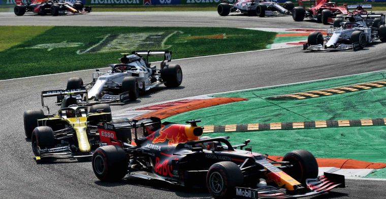 Verstappen vierde uitvaller van de spannende Italiaanse Grand Prix