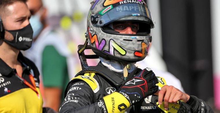 Ricciardo vond Mercedes tegenvallen: ''Verwacht dat Valtteri terug zou komen''