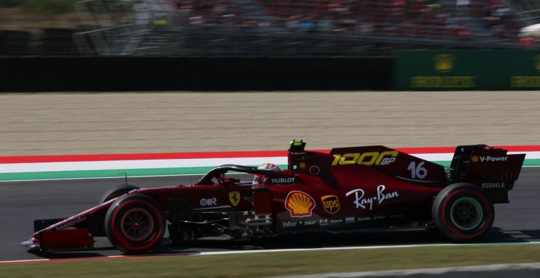 Nieuw chassis voor Leclerc brengt weinig verbetering