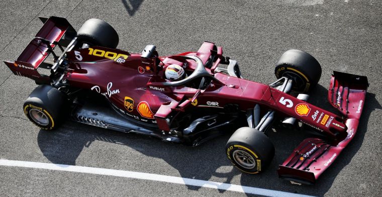 Elektronisch probleem oorzaak van stilvallen Vettel in VT2