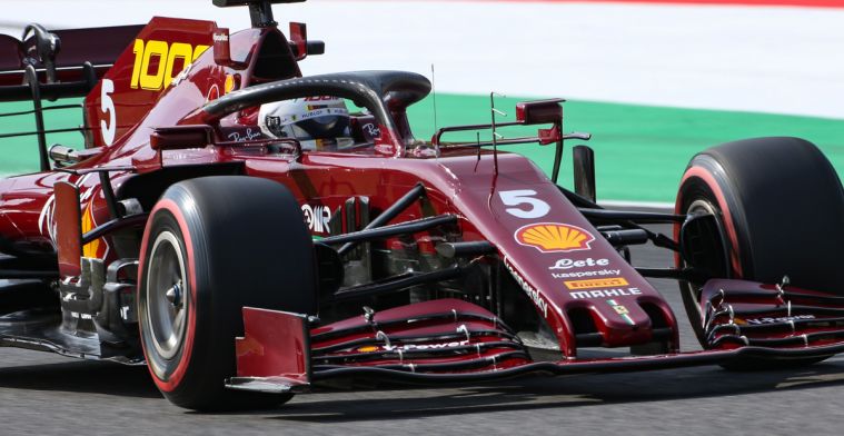 Vettel krijgt de SF1000 maar niet onder controle: Al het hele jaar een gevecht