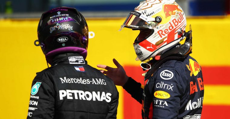 Mercedes over uitvallen Verstappen: Hij zou dus op ons niveau hebben gezeten