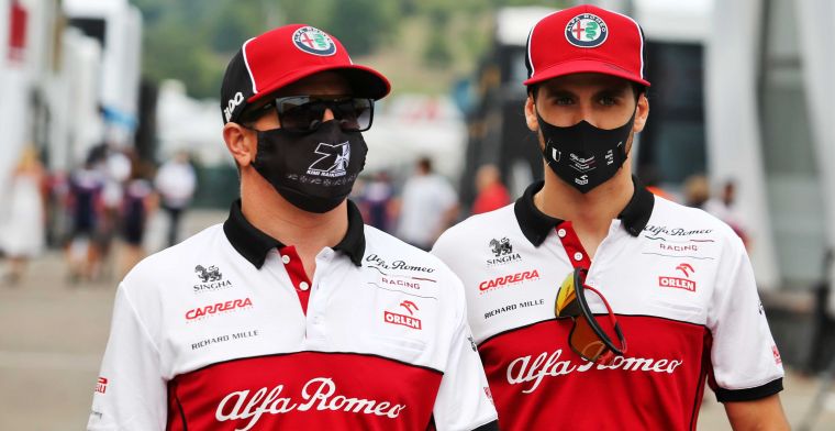 Genoeg keuze voor Alfa Romeo: ''Ik ga niemand vinden met meer ervaring dan Kimi''
