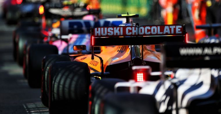 Gemiddelde rapportcijfers voor teams halverwege F1-seizoen 2020
