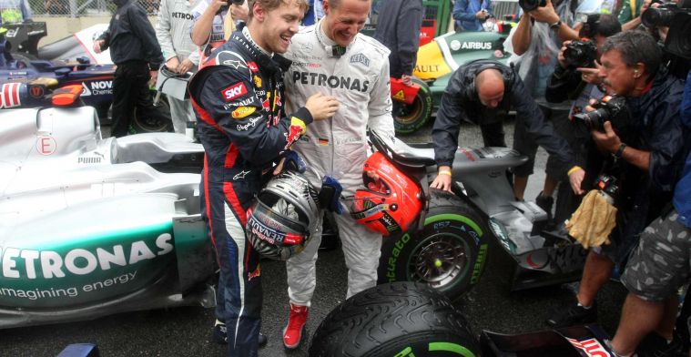 Vettel klaar met Schumacher vergelijkingen: 'Is een hele andere tijd'