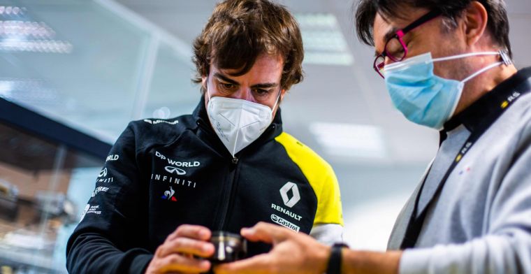 Alonso terug bij Renault: ''De laatste keer dat ik hier was hadden ze dat niet''