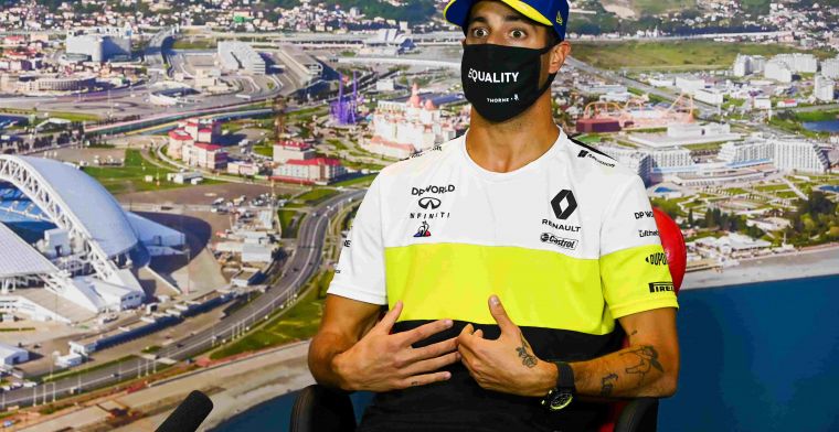Ricciardo: 'Als je zoiets zegt, dan moet je je woorden wel waarmaken'