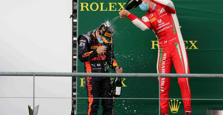 Schumacher zet flinke stap naar F2-titel, Red Bull-junior doet goede zaken