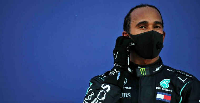 Opvallend: Mercedes gaf Hamilton toestemming om bestrafte proefstart te maken