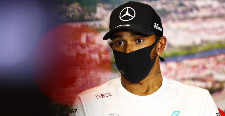 Onbegrip over fout van Hamilton: ''Hoe kun je dat als coureur niet weten?''