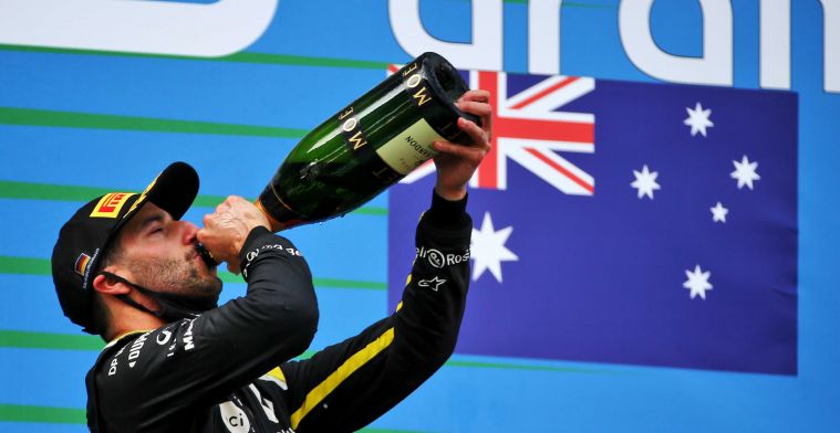 Heeft Ricciardo al spijt? 'Renault heeft eindelijk de stijgende lijn ingezet'