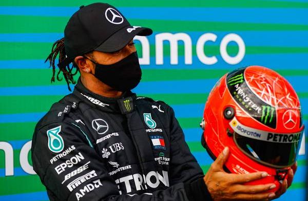Hamilton staat gelijk met Schumacher, is Albon's tijd voorbij bij Red Bull?