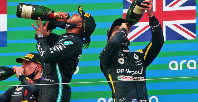 Power Rankings: Hamilton verliest bijna zijn volledige voorsprong op Verstappen