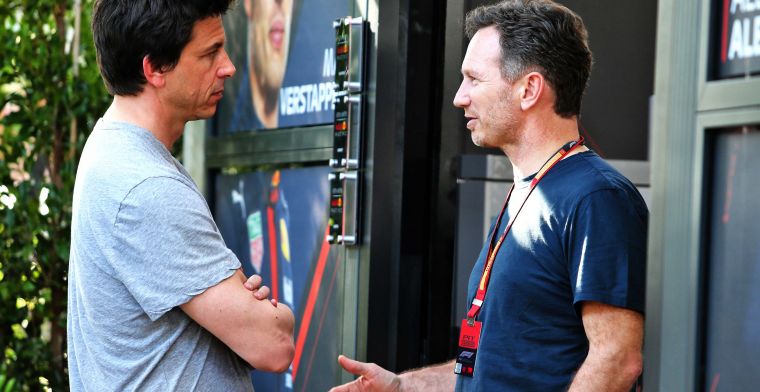 Wolff ziet veel veranderingen bij Red Bull: 'Toen was samenwerken nog interessant'