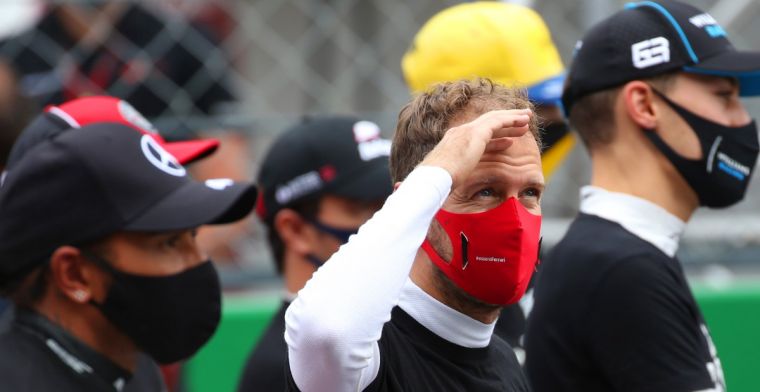 Vettel: Ik kan er verder beter niks over zeggen, ik heb alles geprobeerd