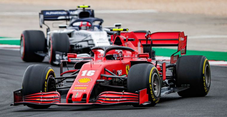In Portugal testte Ferrari de vloer van volgend jaar