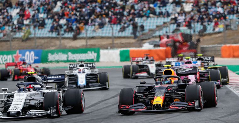 Dit is de voorlopige Formule 1-grid van 2021