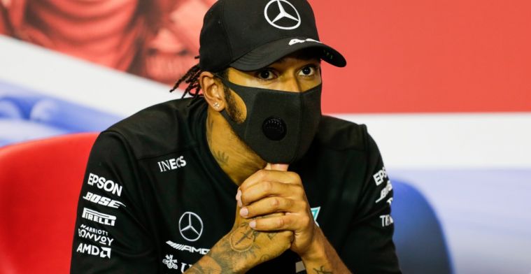 Hamilton benadrukt 'positieve verandering' in F1 na vraag over Saoedi-Arabië