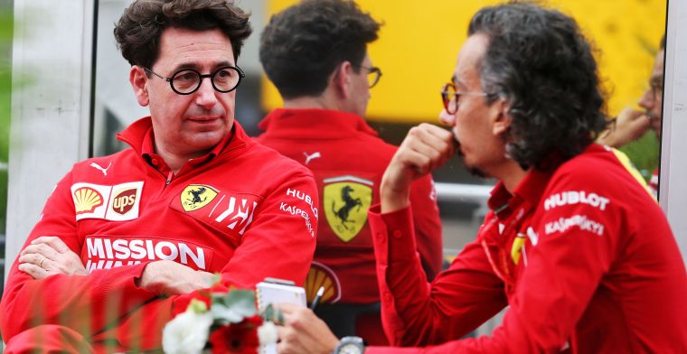 Binotto blijft in Italië tijdens Grand Prix van Turkije: 'Deed hij ook als TD'