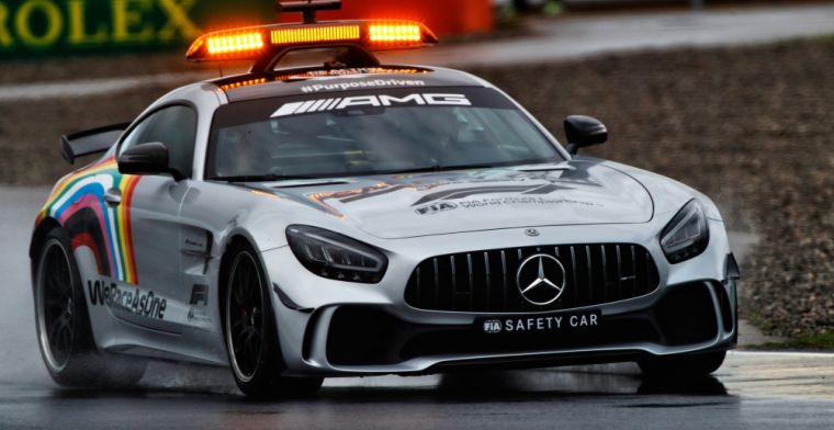 ‘Mercedes en Aston Martin gaan taak safety car delen’